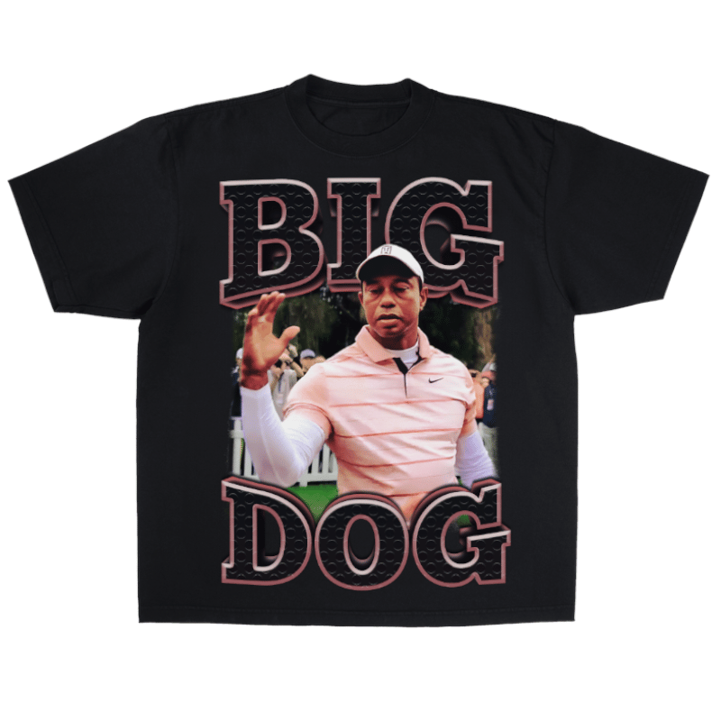 Tiger Woods Meme BIG DOG T Shirt